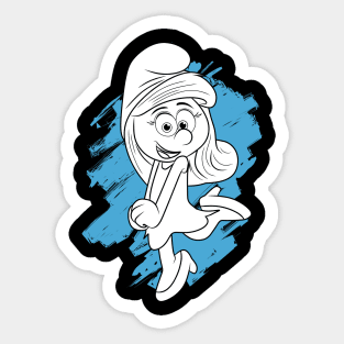 Smurfette Sticker